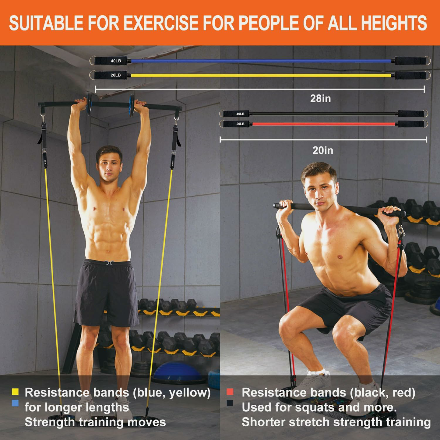 Push Up Board Fitness, Portable Foldable 20 in 1 Push Up Bar at Home Gym, Pushup Handles for Floor.